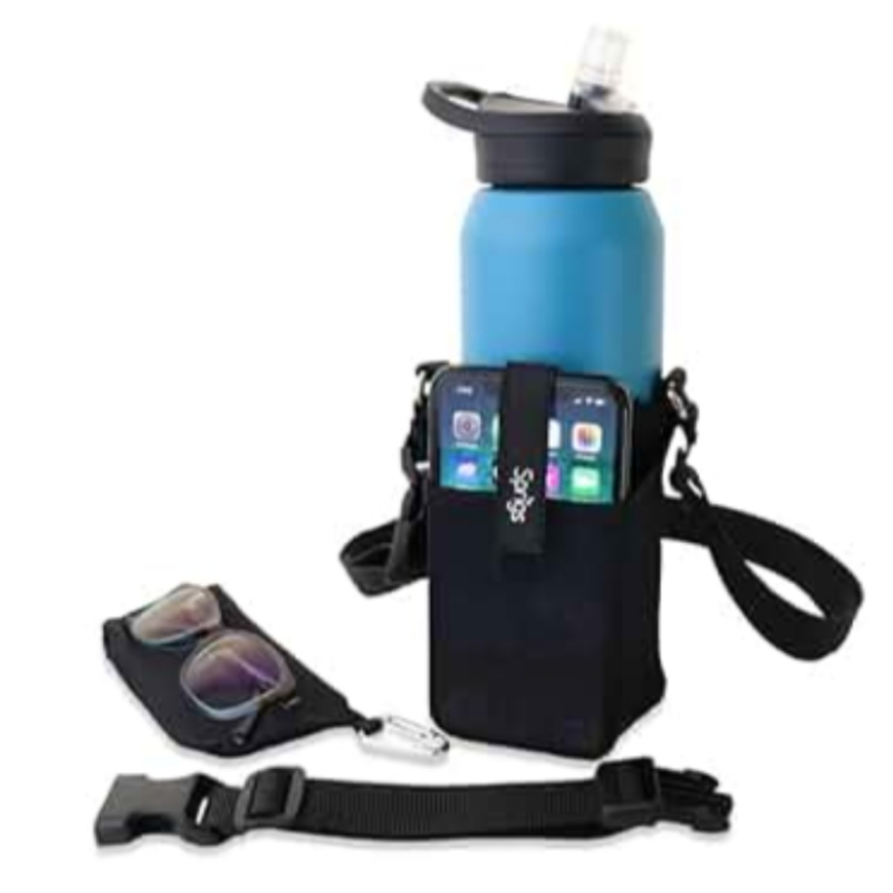 SPRIGS CONVERTIBLE CROSSBODY/WAIST BELT WATER BOTTLE/PHONE HOLDER